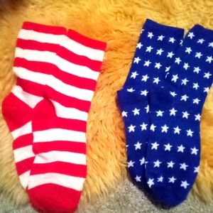 American flag socks (no brand)